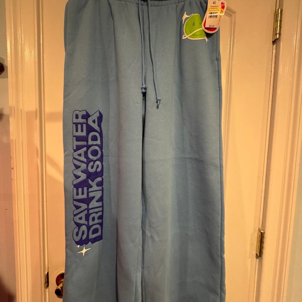 Poppi Soda Sweatpants Blue